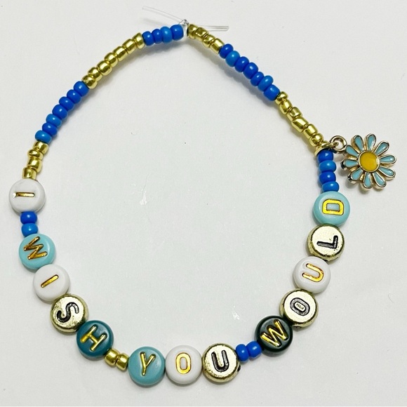 Taylor Swift Eras Tour Friendship Bracelet 1989 I Wish You Would - Picture 1 of 1